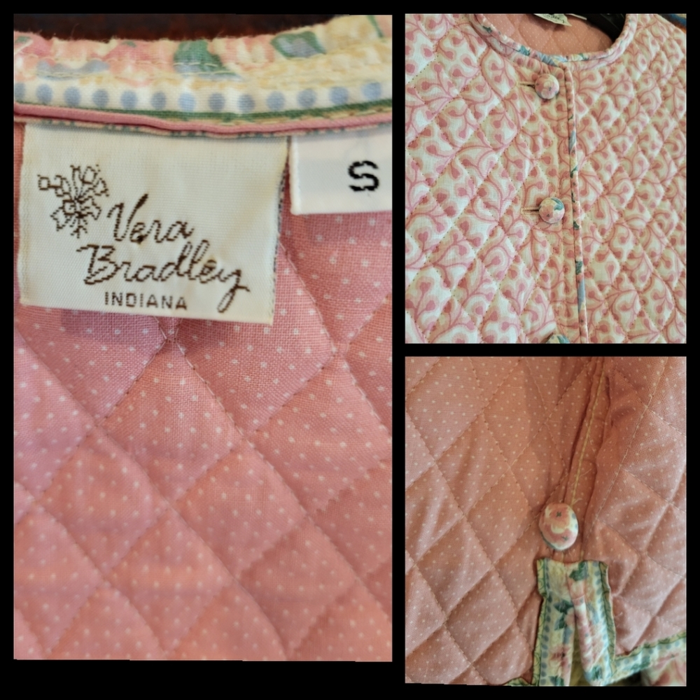 Vintage Vera Bradley Quilted Top & skirt - Picture 2 of 10